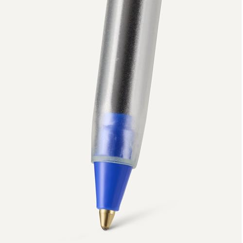 Amazon Basics Ballpoint Pens, Medium Point 1.0mm, Blue Ink, 36-Pack view 3