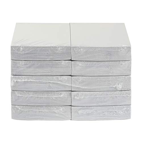 Amazon Basics Blank Index Cards, White, 3" x 5", 1000 Count (10 Pack of 100)