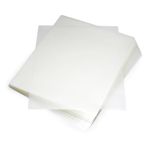 Amazon Basics Clear Thermal Laminating Sheets for Documents and Photos, 9 x 11.5-Inch, 2.8 mil, 100-Pack