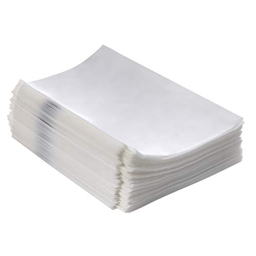 Amazon Basics Heavy Duty Non-Glare Sheet Protector for Documents, Clear, 500-Pack