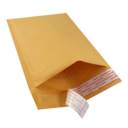 Amazon Basics Kraft Bubble Mailer, 6" x 10" (Internal Size - 5.75" x 9"), 25-Pack