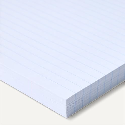 Amazon Basics Loose Leaf Paper, College Ruled Reinforced, 150 Sheets, 11" x 8.5", White, No Binding view 3
