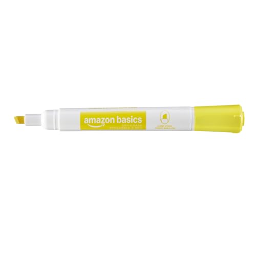 Amazon Basics Low-Odor Dry Erase Whiteboard Markers, Fine Tip, 4 Assorted Colors, 36 Count