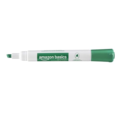 Amazon Basics Low-Odor Dry Erase Whiteboard Markers, Chisel Tip, Quick-Dry, 4 Assorted Colors, 36-Pack view 3