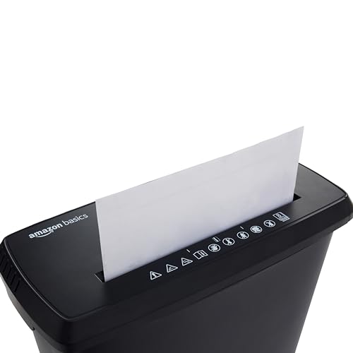 Amazon Basics Paper Shredder Sharpening and Lubricant Sheets - Pack of 12