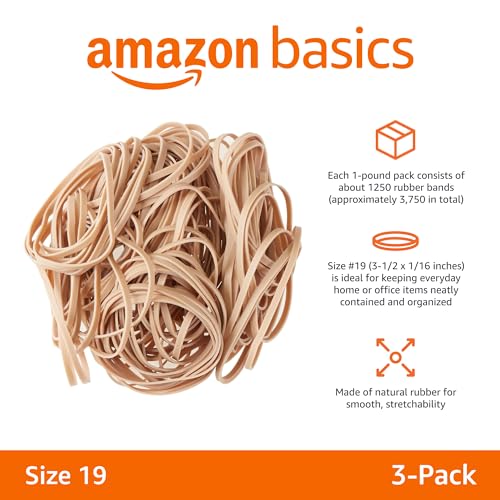 Amazon Basics Rubber Bands