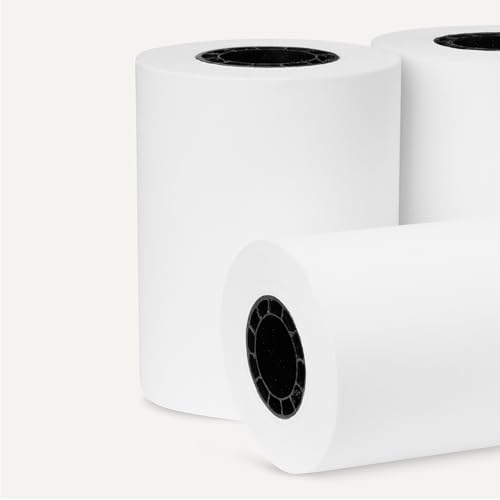 Amazon Basics Thermal Paper Receipt Rolls for POS, 2 1/4" x 50', BPA-Free, FSC Certified, Recycled Materials, White, 50 Rolls view 3