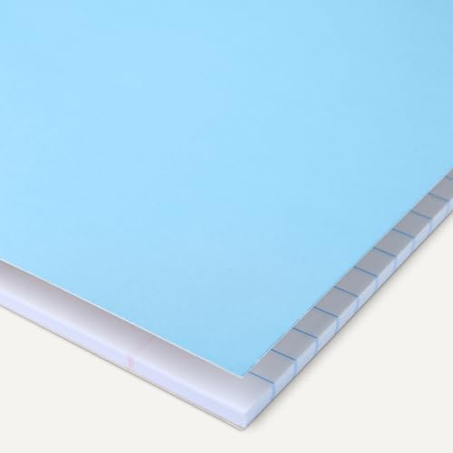 Amazon Basics Wide Ruled Spiral Notebooks, 8" x 10-1/2", 70 Sheets, Assorted Pastel Solid Colors, 5 Pack view 3