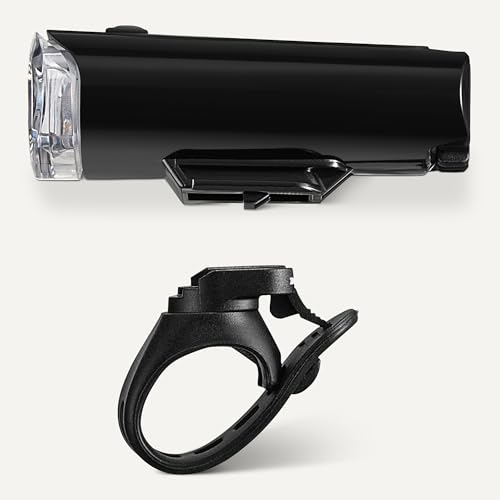 Amazon Basics Bike Lights for Day/Night Riding, Bicycle Lights Front and Back, Headlight Black, Taillight Red, Three Lighting Modes, Versatile Mounting Options view 3