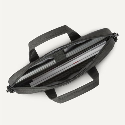 Amazon Basics 15.6-Inch Laptop Messenger Bag for Women and Men, Computer and Tablet, Black view 3