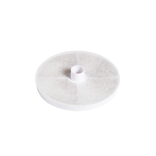 Amazon Basics Replacement Filters for 3L Pet Water Fountain, Pack of 6, White view 3