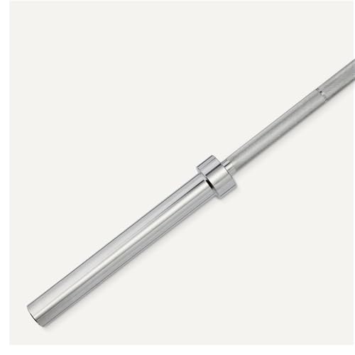 Amazon Basics 7ft Olympic Barbell Bar, 2" Diameter, Chrome Finish, 500-Pound Capacity view 3