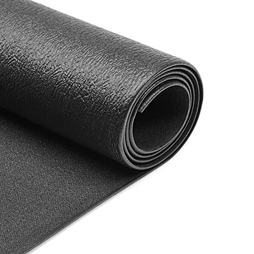 Amazon Basics High Density Floor Mat for Exercise Equipment or Treadmill, 4 x 6 Feet, Black view 3
