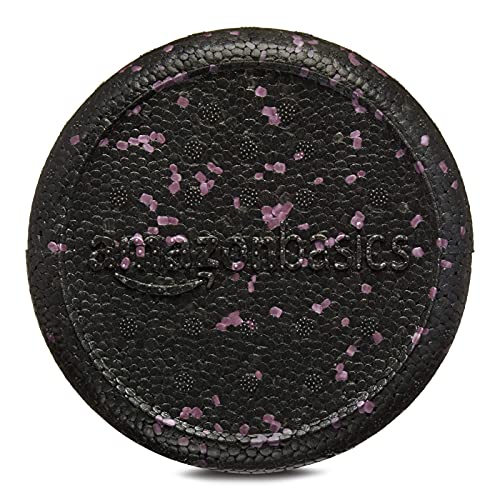 Amazon Basics High-Density Round Foam Roller for Exercise and Recovery - 18-inch, Purple Speckled view 3
