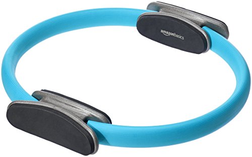 Amazon Basics Pilates Fitness Resistance Training Magic Circle Ring - 14 Inch, Blue