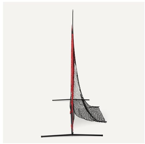 Amazon Basics Portable Baseball & Softball Hitting, Pitching, Practice Net with Strike Zone Target, 7x7 ft view 3