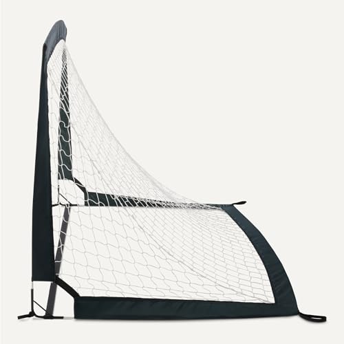 Amazon Basics Portable Pop Up Soccer Goal Net for Backyard Practice Training with Carrying Bag, 4' x 3', Set of 2, Black view 3