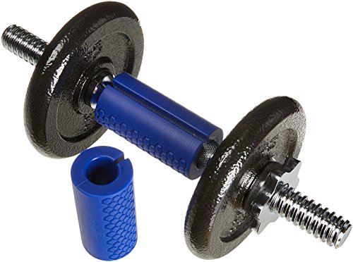 AmazonBasics Thick Dumbbell and Barbell Grips, L3.9xW3.8xH1.9 inches