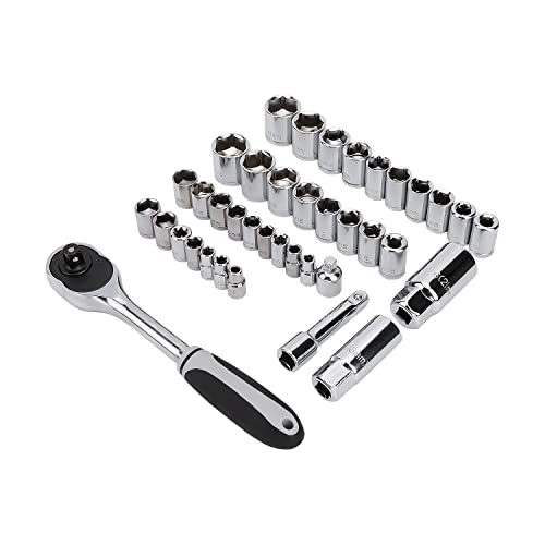 Amazon Basics 173-Piece General Household Hand Tool Set with Storage Case, Portable Tool Kit for Home Maintenance and Everyday Repairs view 3