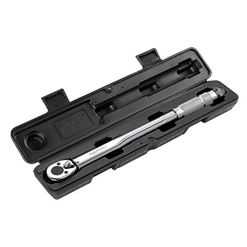 Amazon Basics 3/8-inch Drive Click Torque Wrench Ratchet, 15-80 ft.-lb, 20.4-108.5 Nm view 2