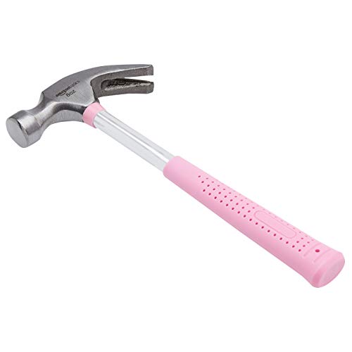 Amazon Basics 8 oz Hammer, Pink