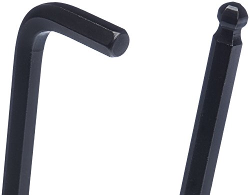 Amazon Basics Hex Key Allen Wrench, Long Arm, Ball End, Metric and Standard Sizes, Chrome Vanadium Steel, 26-Piece with Storage Case view 2