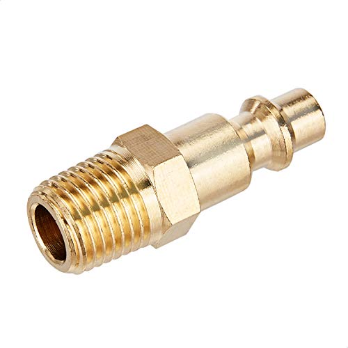 Amazon Basics Quick Connect Brass Air Coupler and Plug Kit - 1/4-Inch NPT Fittings, 14 count (Pack of 1)