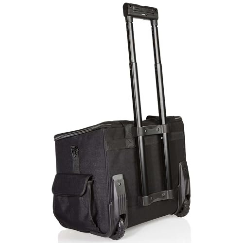 Amazon Basics Tool Rolling Bag, Black, 20 Pockets (Previously Denali Brand)