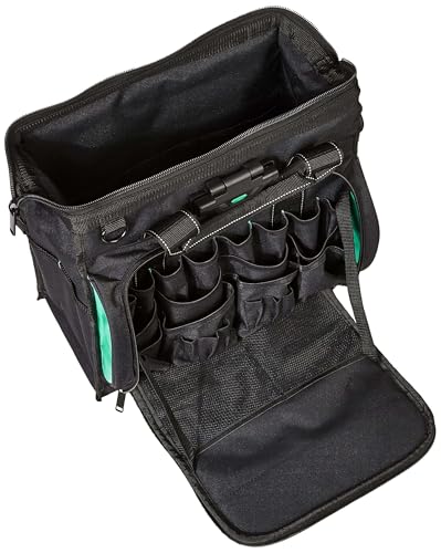 Amazon Basics Tool Sling Bag, Black, 40 Pockets (Previously Denali Brand)