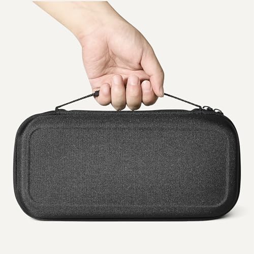 Amazon Basics Universal Nintendo Switch Case with 12 Game Card Slots, Fits Switch OLED and Switch 2, Black, 1-Pack view 3